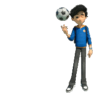 Futbol Top Sticker by Outline Animation And Games