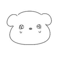 Animation Dog Sticker