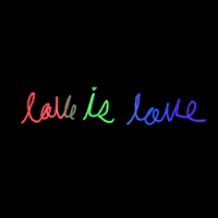 Love Is Love Rainbow GIF by Todd Rocheford