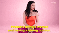 Having a Strong Opinion 