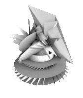 Glitch Rotating Sticker by tracheotommy
