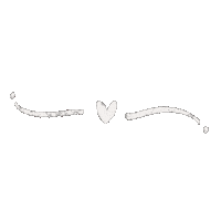 Heart Branco Sticker