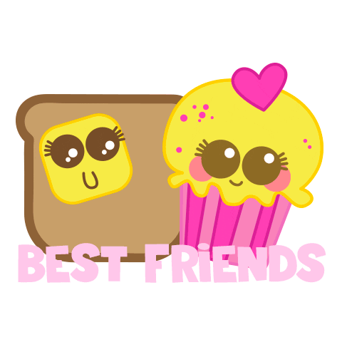BeBerry giphyupload i love you best friends tosti Sticker