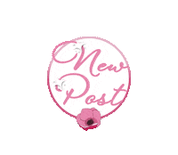 Pink New Post Sticker by Vivi a Fiori