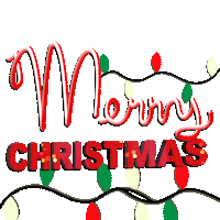 Merry Christmas Sticker