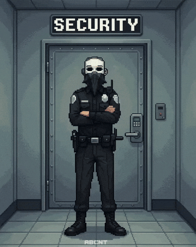 Guarding Security Guard GIF by ABCNT
