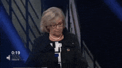 Elizabeth May Debate GIF