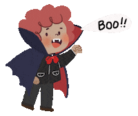 Halloween Kids Sticker