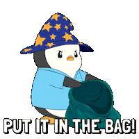 Rob Bank Robbery Sticker by Pudgy Penguins