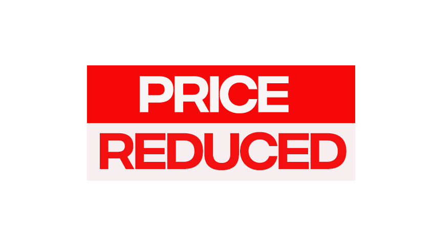 Price Drop Discount Sticker by Atella Properties