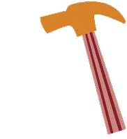 estudiobizu hammer dpv estudiobizu decoracaopravoce Sticker