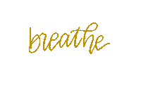 milkandhoneymade anxiety anxious breathe exhale Sticker