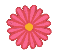 duseyasimptot happy summer pink flower Sticker