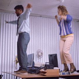 universalmusicnl giphyupload reaction dance party GIF