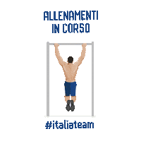 training warmup Sticker by Italia Team