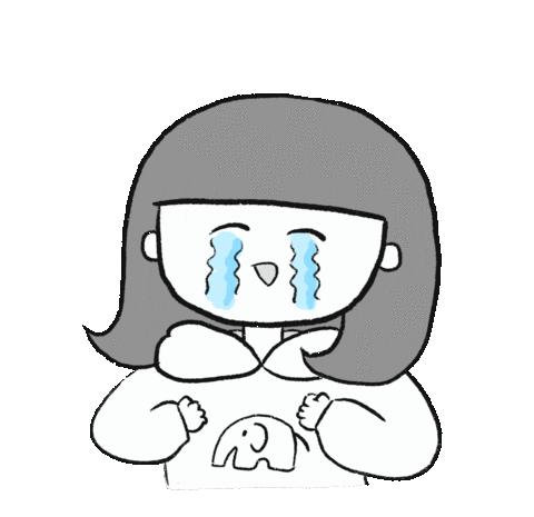 PAOPAOPAOOOOON giphyupload girl face cry Sticker