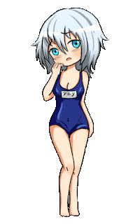 Lunime anime girl games life Sticker