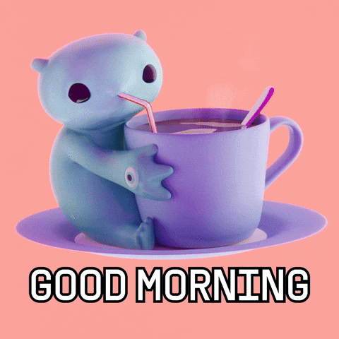 playsomo giphyupload good morning gm slimer GIF