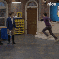 Henry Danger Running GIF by Nickelodeon