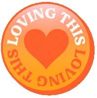 Love It Hearts Sticker