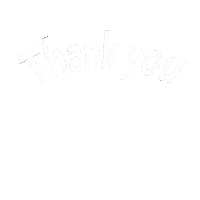 Thanks Thank You Sticker by ASF brush