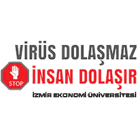 Corona Virus Sticker by Izmir University of Economics