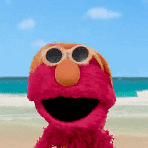 Summer Swimming GIF by Sesame Street