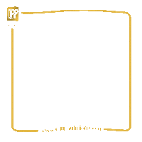 qrpnutrition gold frame qrp golden frame Sticker