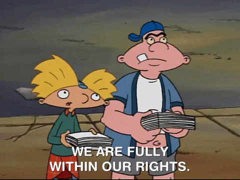 hey arnold nicksplat GIF