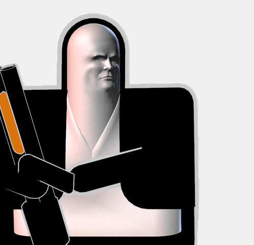 Confused Pulp Fiction GIF by Devolver Digital