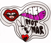 Peace Love GIF