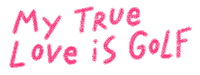 True Love Pink Sticker by Catharina Stewart
