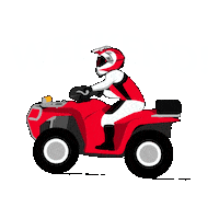 Weekend Quad Sticker by #TYLKOjazda
