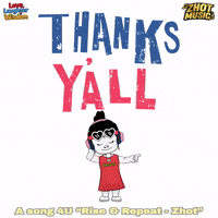 Lone Star State Thank You GIF by Zhot