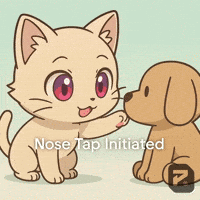 Tofu Nose Boop GIF by Persona