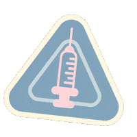 Mask Vaccine Sticker