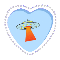 Heart Love Sticker by Razacosmica.co