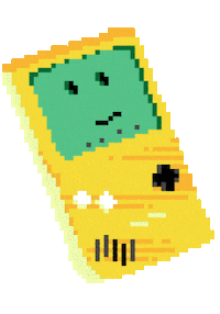 alter_art game smile festival gameboy Sticker
