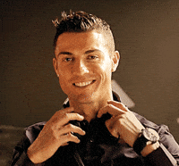 Happy Cristiano Ronaldo GIF