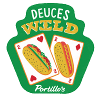 Portillos Sticker by Portillo's Hot Dogs