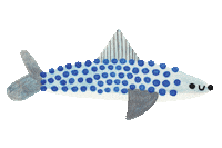 HalcyonNights baby kids shark melbourne Sticker