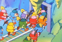 Excited Rainbow Brite GIF