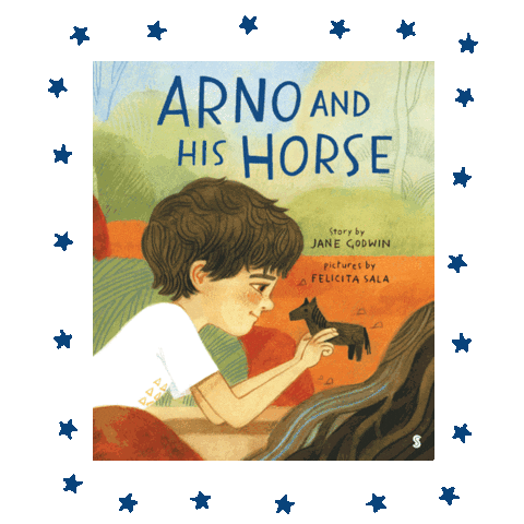 Book Horse Sticker by Scribble Kids Books