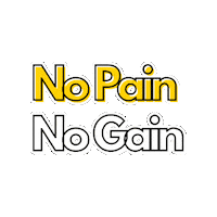 fitnesscentersuzano academia fitnesscenter nopain nogain Sticker