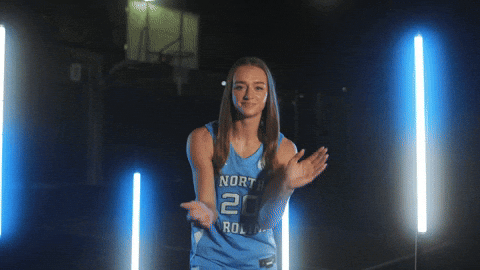 Lets Go Basketball GIF by UNC Tar Heels