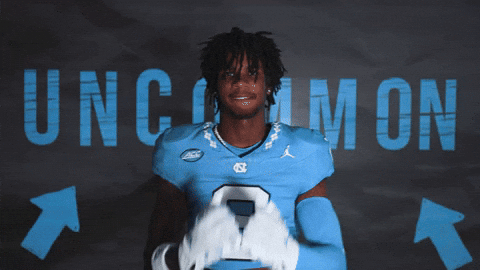 University Of North Carolina Football GIF by UNC Tar Heels