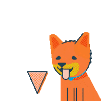 aspcapetinsurance dog ice cream licking happy dog Sticker