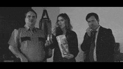 FilmVandals black and white eating bored waiting GIF