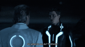 What Do We Do Tron Legacy GIF by Goldmaster