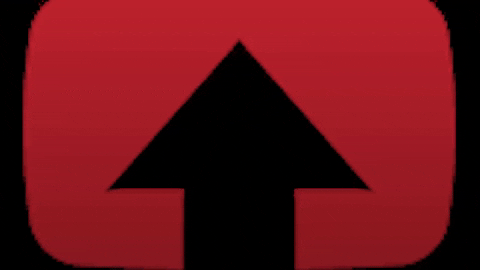 POST-Gifs giphyupload youtube arrow upload GIF